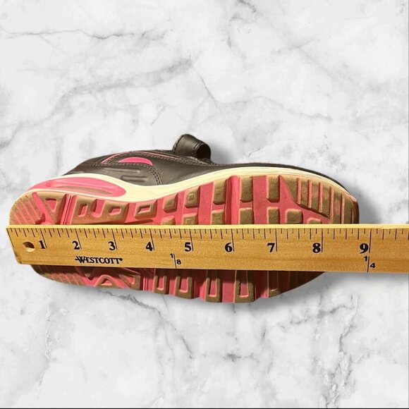 Fuse 53 Black & Pink Girls Athletic Sneakers Size 1 - Picture 4 of 13